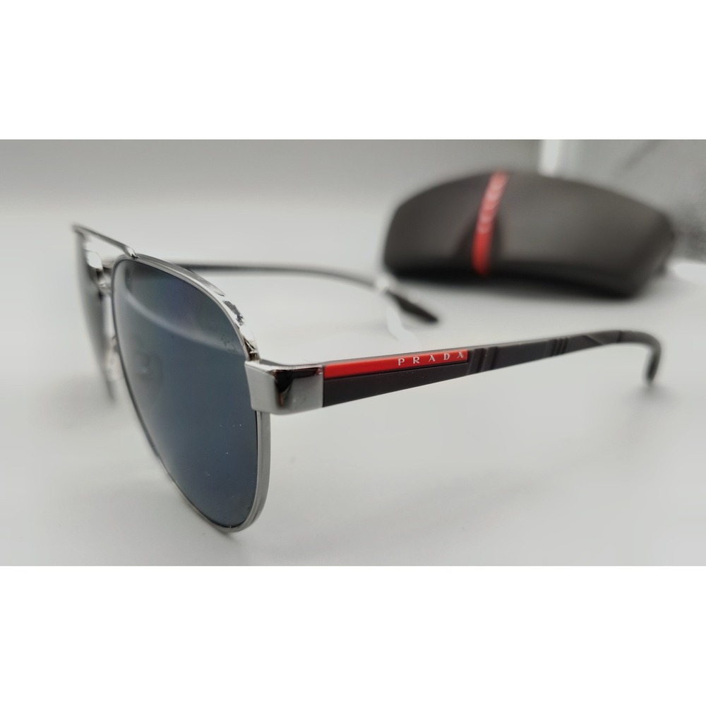 Prada Linea Rossa SPS 54T Polarized Aviator Sunglasses 61-14-145 [GNH022153]